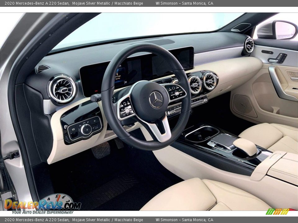 2020 Mercedes-Benz A 220 Sedan Mojave Silver Metallic / Macchiato Beige Photo #14