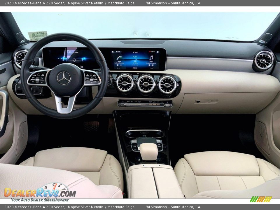 2020 Mercedes-Benz A 220 Sedan Mojave Silver Metallic / Macchiato Beige Photo #15