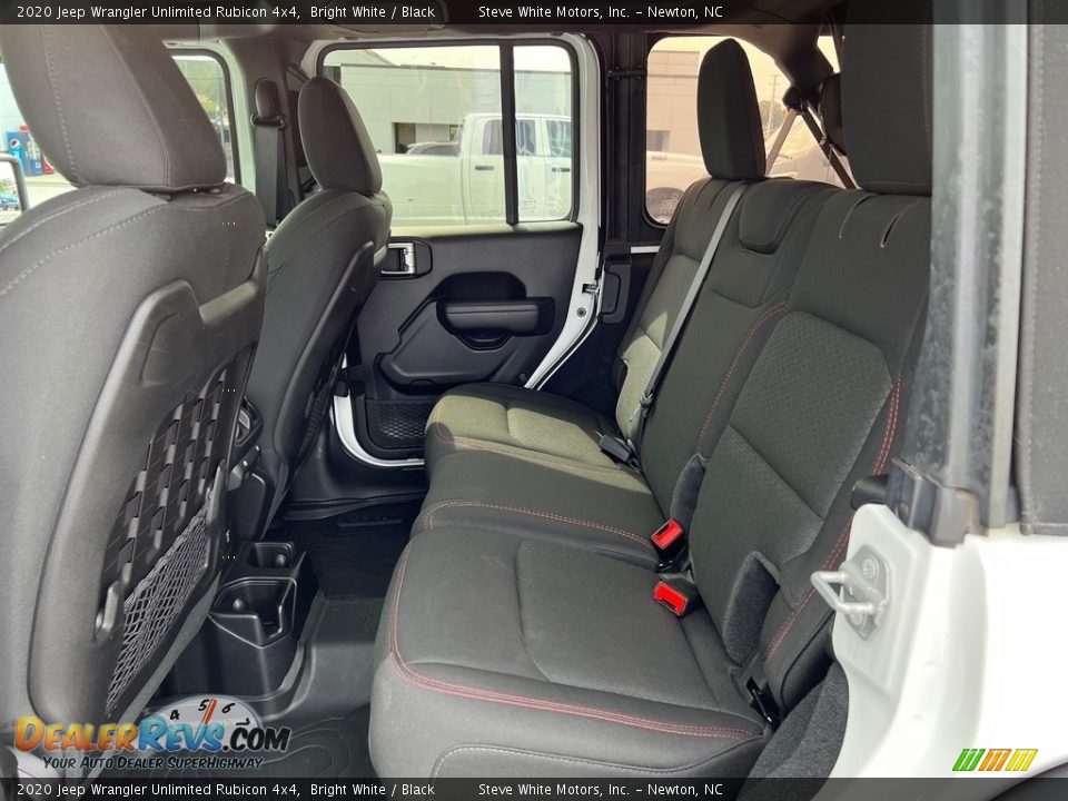 Rear Seat of 2020 Jeep Wrangler Unlimited Rubicon 4x4 Photo #14