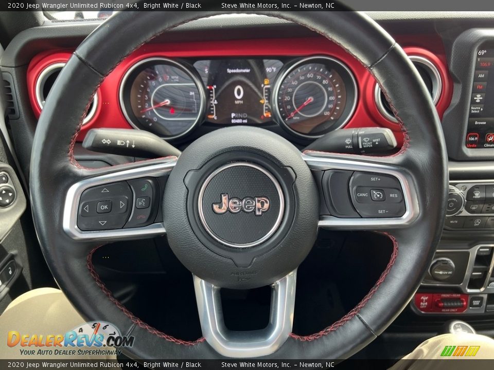 2020 Jeep Wrangler Unlimited Rubicon 4x4 Steering Wheel Photo #19