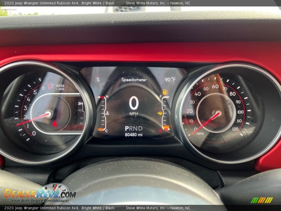 2020 Jeep Wrangler Unlimited Rubicon 4x4 Gauges Photo #20