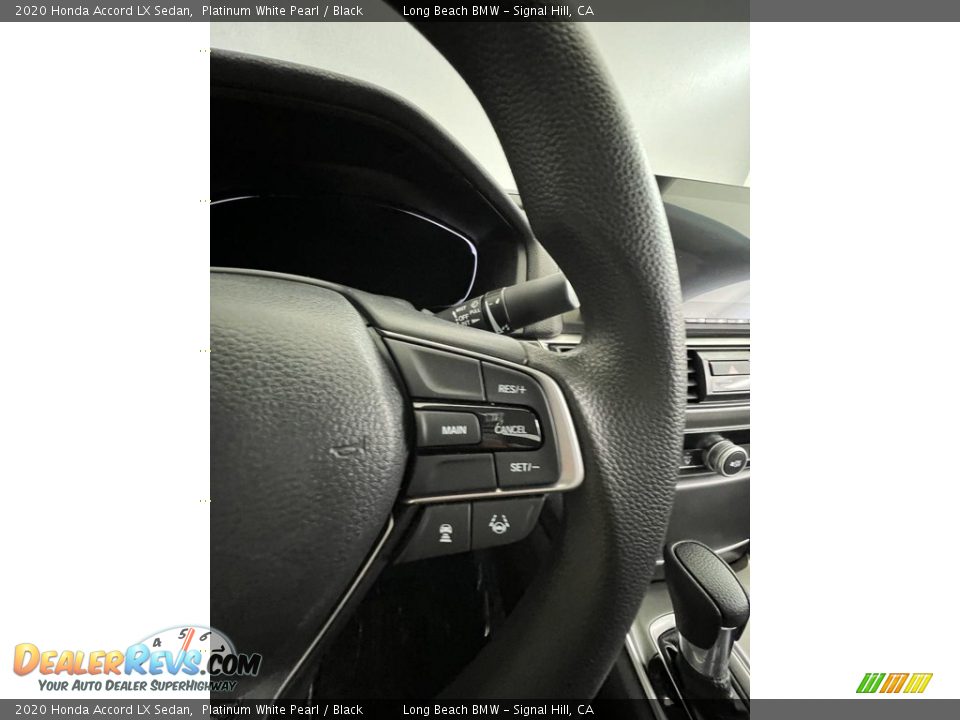 2020 Honda Accord LX Sedan Platinum White Pearl / Black Photo #22