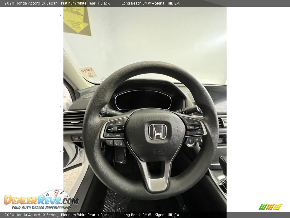 2020 Honda Accord LX Sedan Platinum White Pearl / Black Photo #24