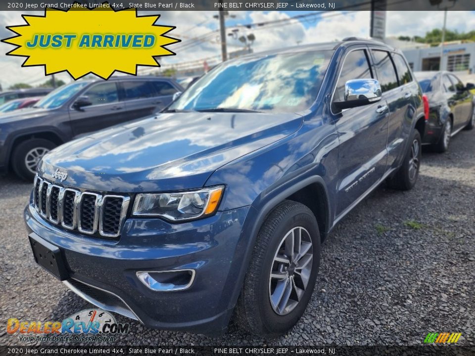 2020 Jeep Grand Cherokee Limited 4x4 Slate Blue Pearl / Black Photo #1