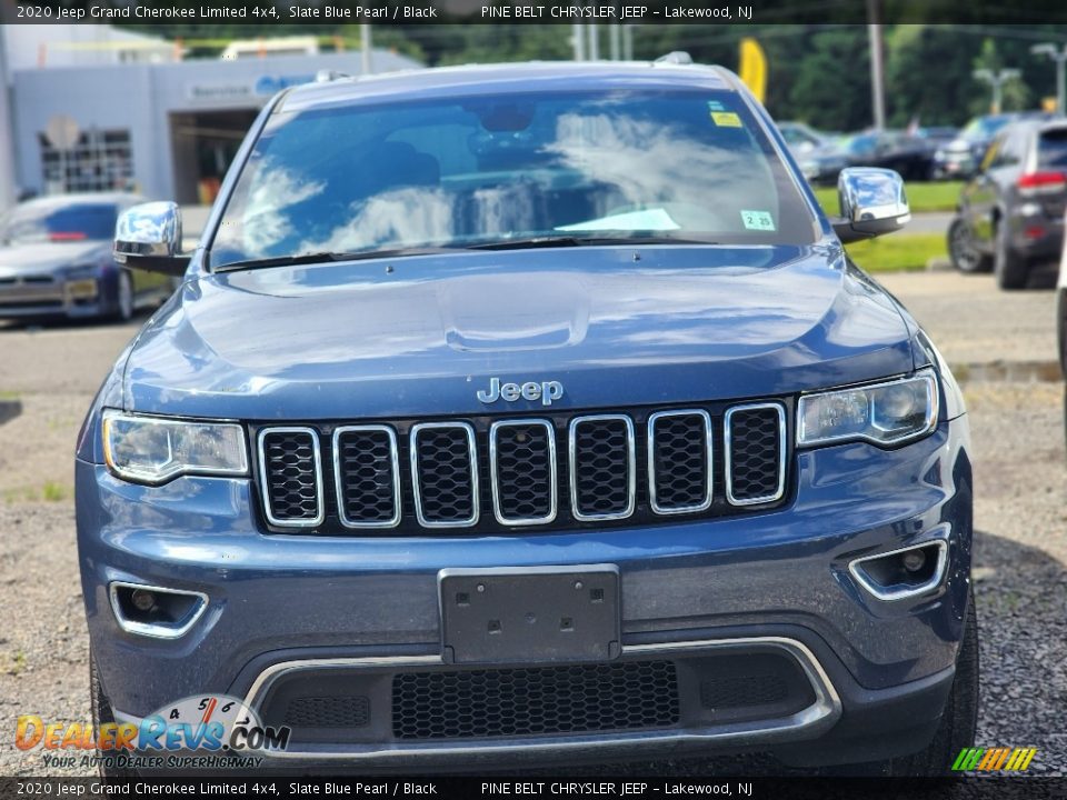 2020 Jeep Grand Cherokee Limited 4x4 Slate Blue Pearl / Black Photo #2