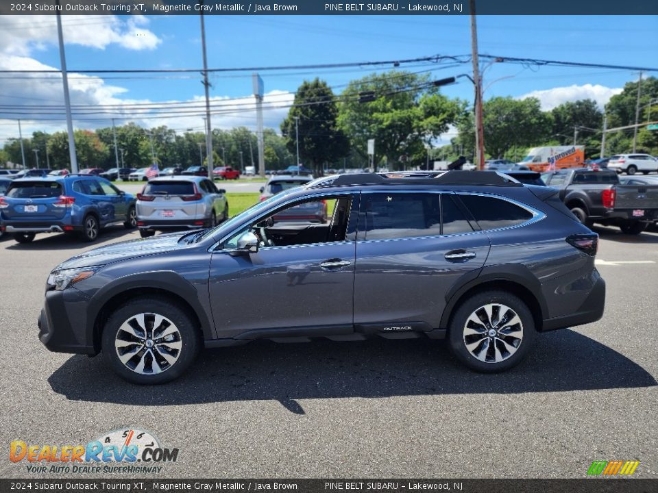 2024 Subaru Outback Touring XT Magnetite Gray Metallic / Java Brown Photo #3