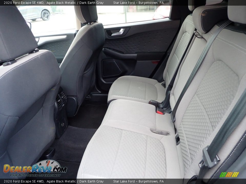 2020 Ford Escape SE 4WD Agate Black Metallic / Dark Earth Gray Photo #11