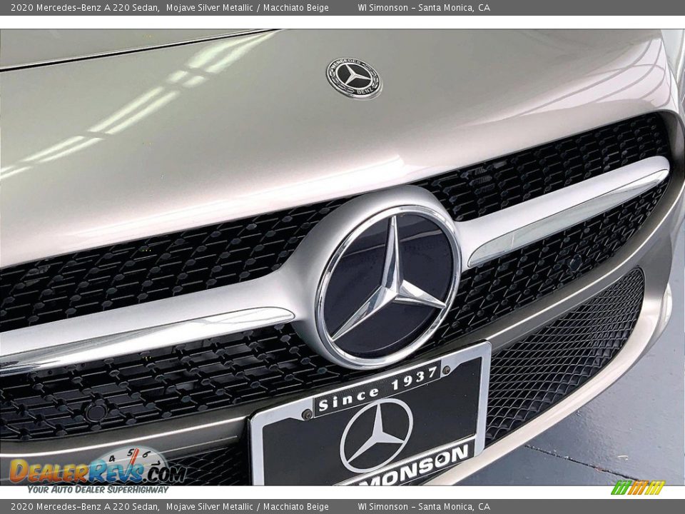 2020 Mercedes-Benz A 220 Sedan Mojave Silver Metallic / Macchiato Beige Photo #30