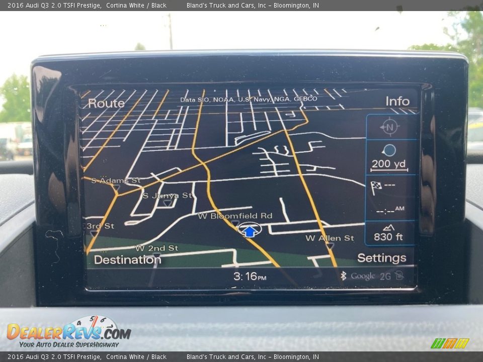 Navigation of 2016 Audi Q3 2.0 TSFI Prestige Photo #34