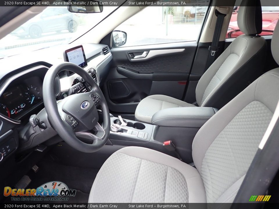 2020 Ford Escape SE 4WD Agate Black Metallic / Dark Earth Gray Photo #13