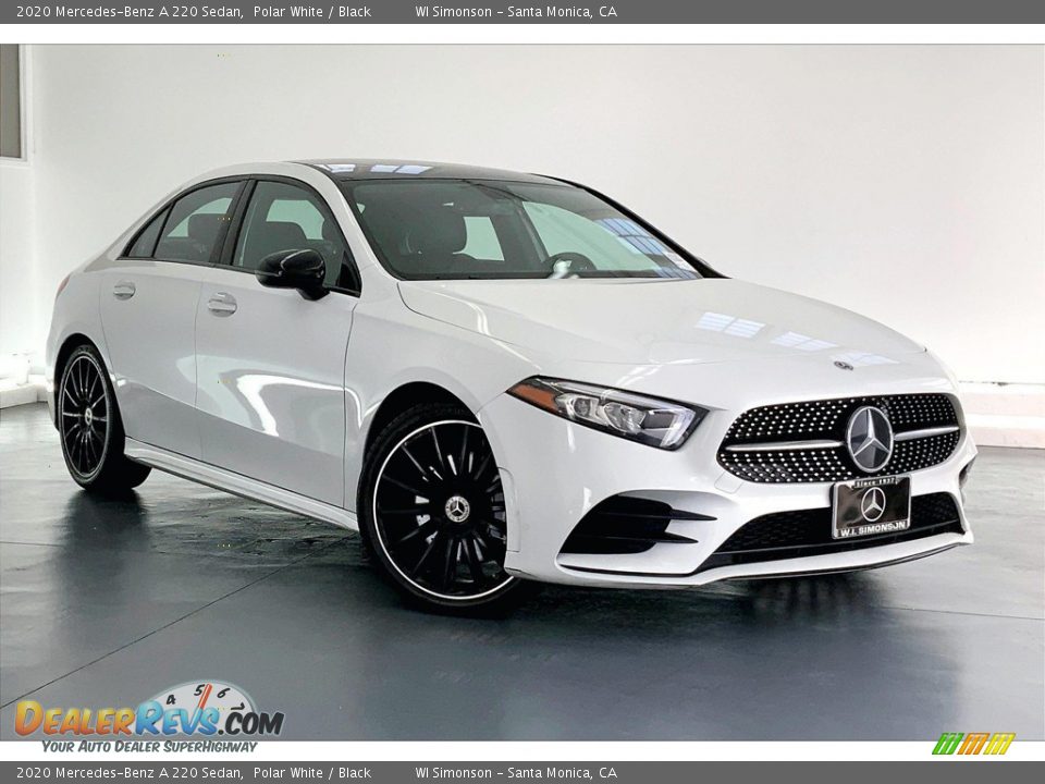 2020 Mercedes-Benz A 220 Sedan Polar White / Black Photo #34