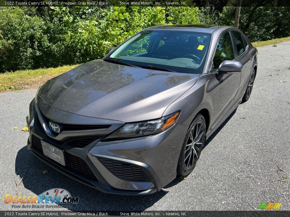 2022 Toyota Camry SE Hybrid Predawn Gray Mica / Black Photo #3