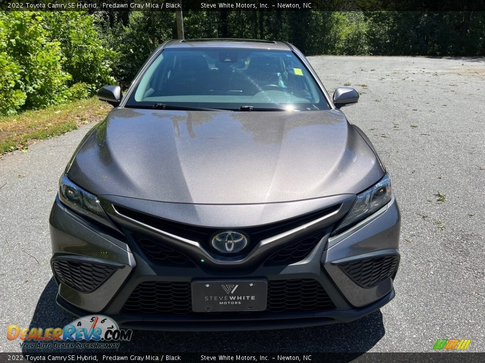 2022 Toyota Camry SE Hybrid Predawn Gray Mica / Black Photo #4