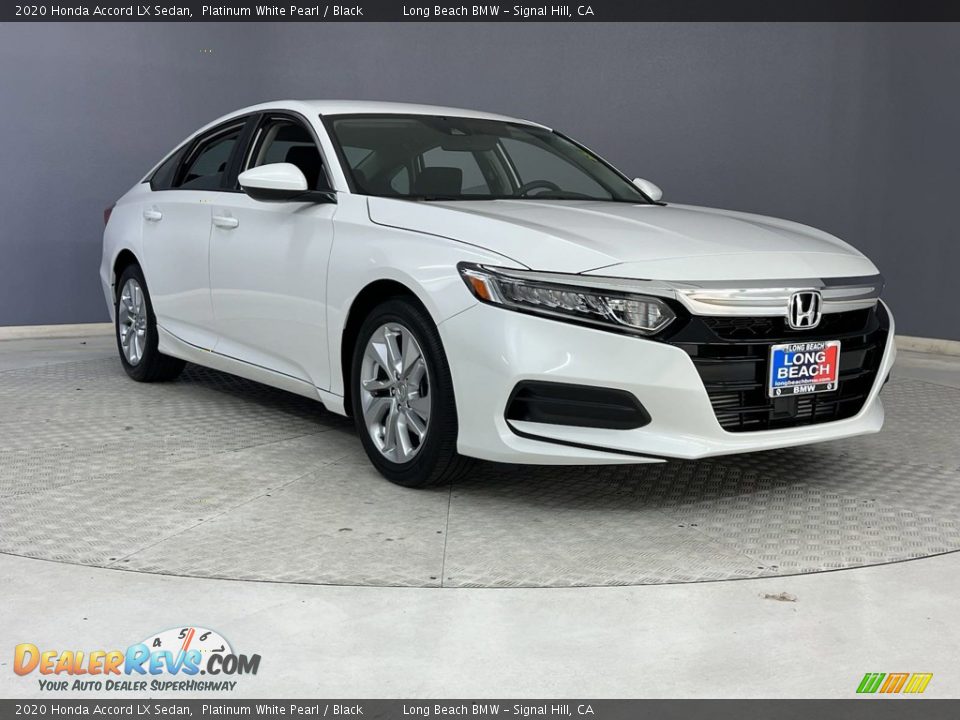 2020 Honda Accord LX Sedan Platinum White Pearl / Black Photo #35