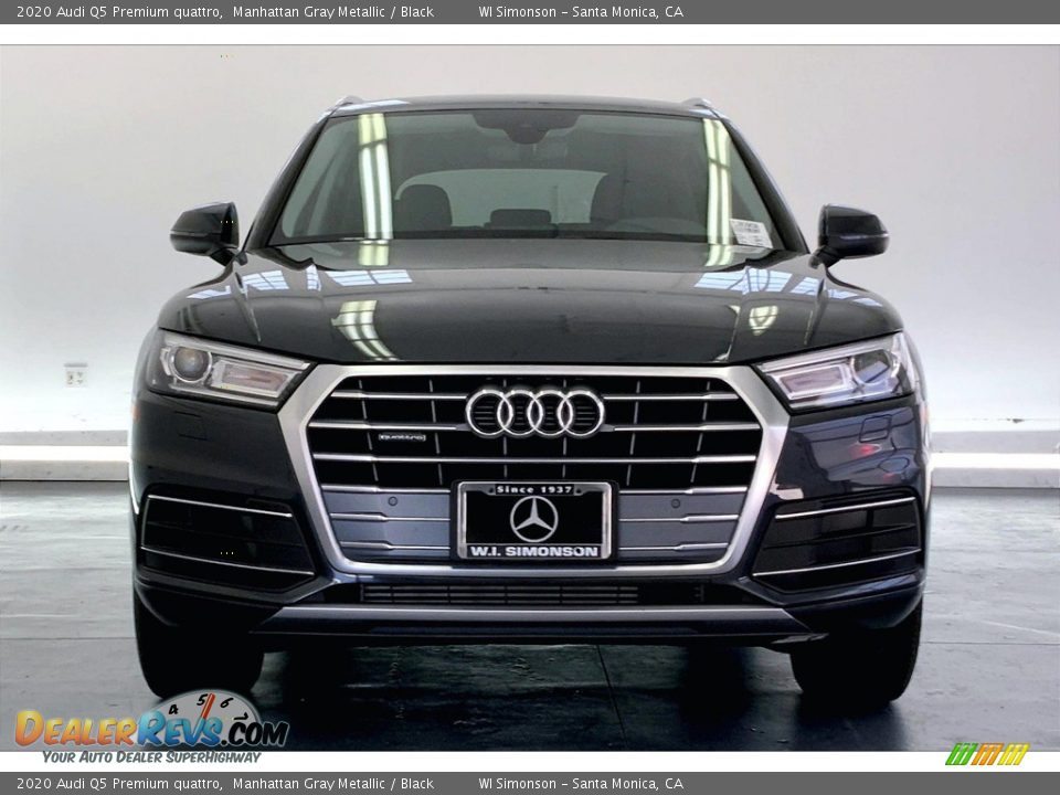 2020 Audi Q5 Premium quattro Manhattan Gray Metallic / Black Photo #2