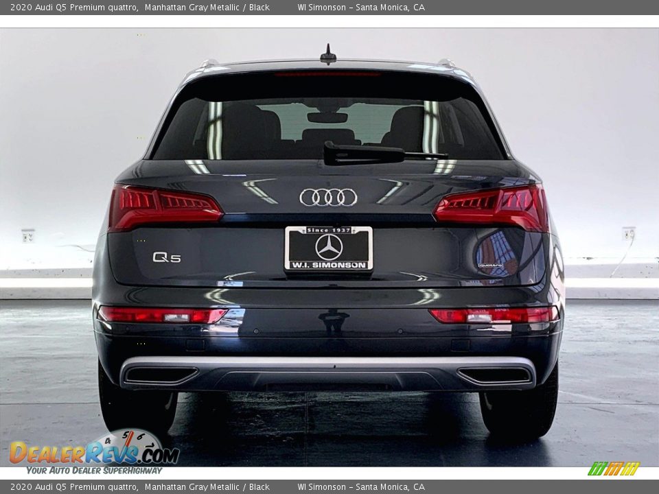 2020 Audi Q5 Premium quattro Manhattan Gray Metallic / Black Photo #3