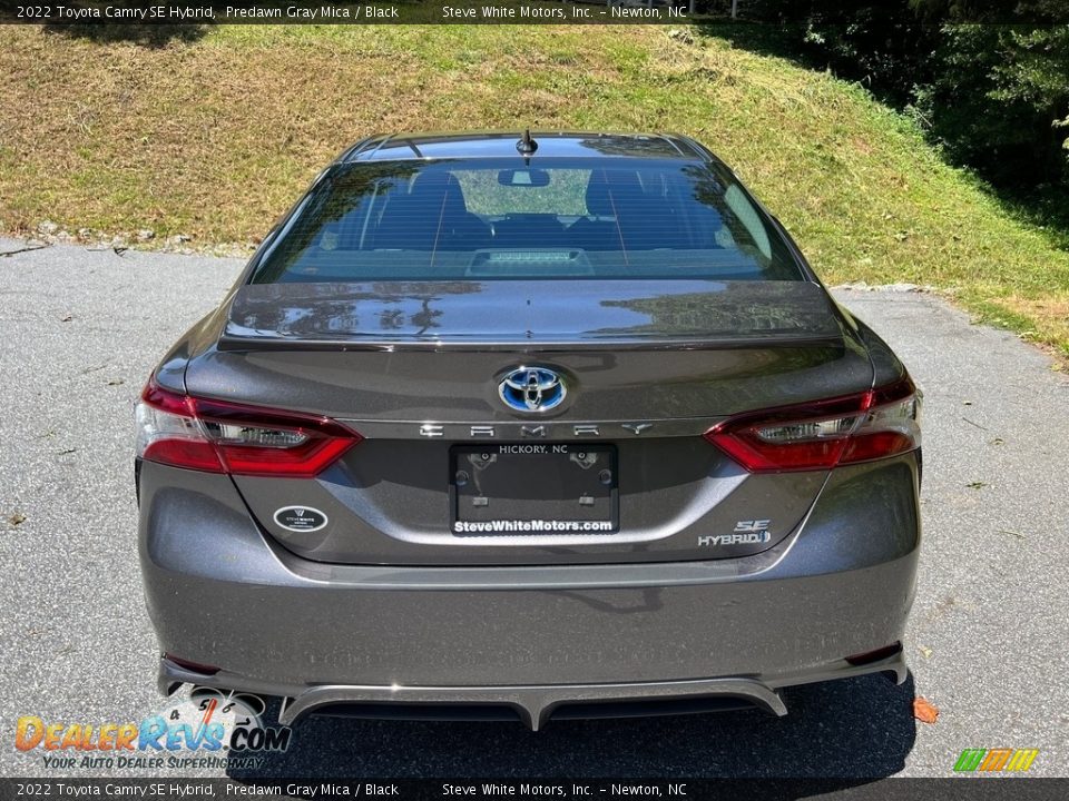 2022 Toyota Camry SE Hybrid Predawn Gray Mica / Black Photo #8