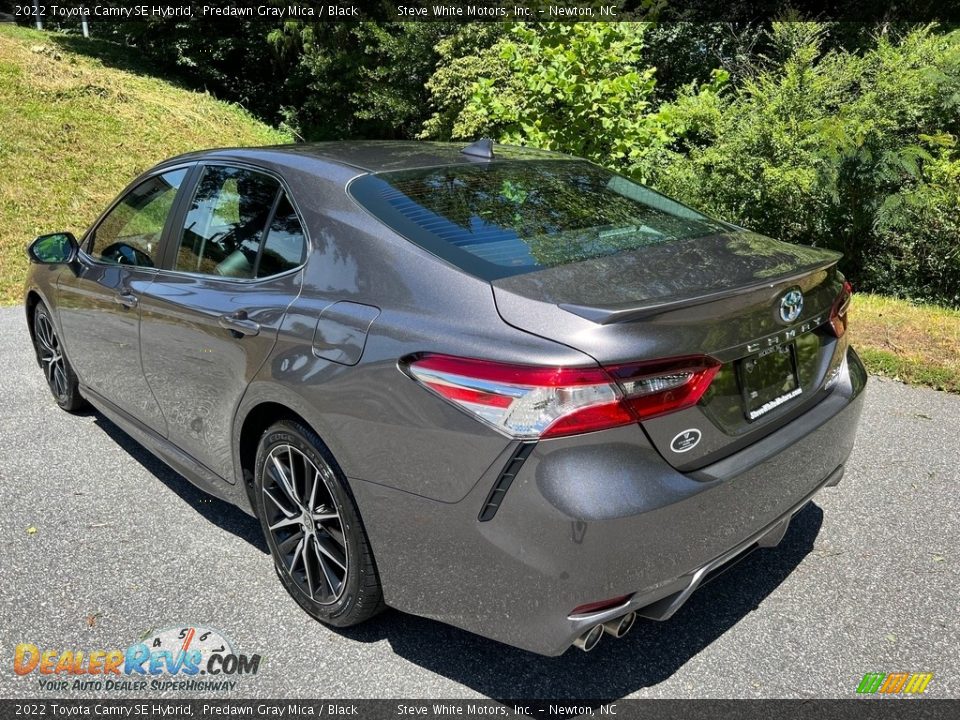 2022 Toyota Camry SE Hybrid Predawn Gray Mica / Black Photo #9