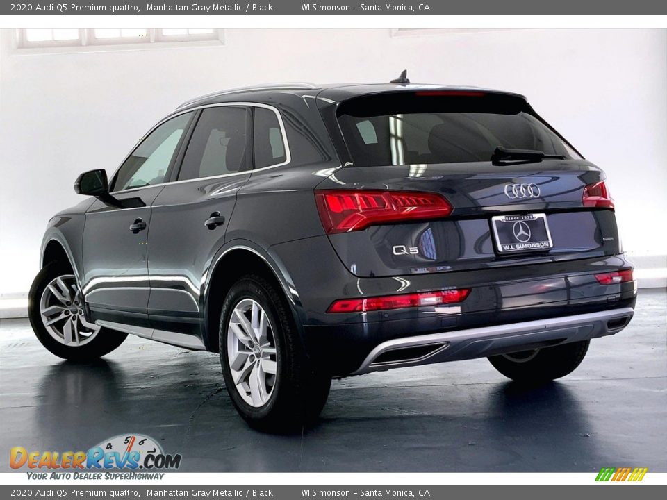 2020 Audi Q5 Premium quattro Manhattan Gray Metallic / Black Photo #10