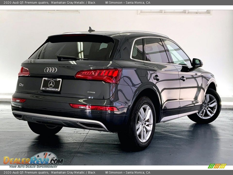 2020 Audi Q5 Premium quattro Manhattan Gray Metallic / Black Photo #13