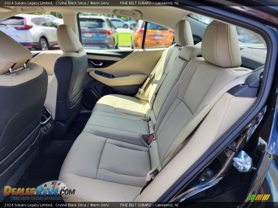 Rear Seat of 2024 Subaru Legacy Limited Photo #6