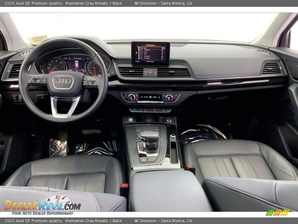 Black Interior - 2020 Audi Q5 Premium quattro Photo #15