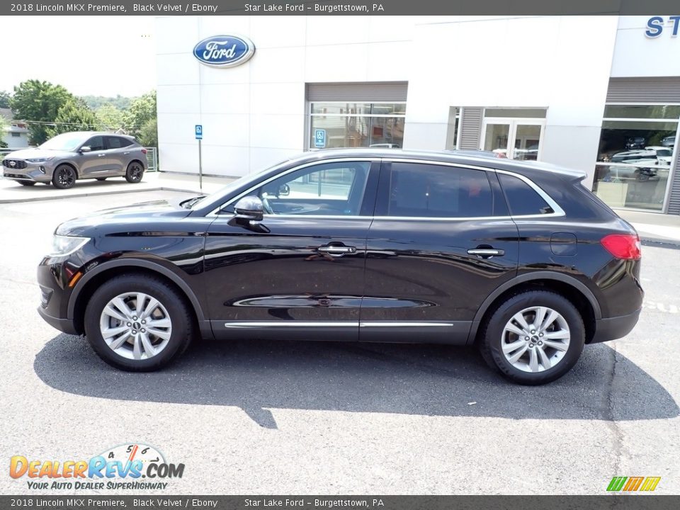 2018 Lincoln MKX Premiere Black Velvet / Ebony Photo #2