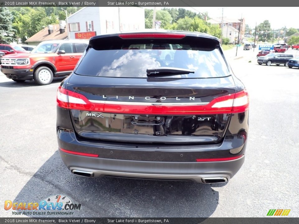 2018 Lincoln MKX Premiere Black Velvet / Ebony Photo #4