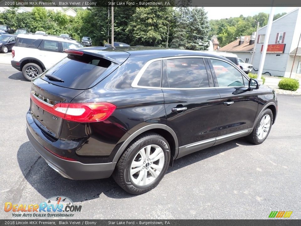 2018 Lincoln MKX Premiere Black Velvet / Ebony Photo #5