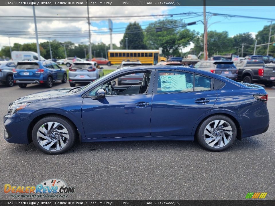 2024 Subaru Legacy Limited Cosmic Blue Pearl / Titanium Gray Photo #3