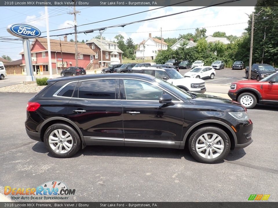 2018 Lincoln MKX Premiere Black Velvet / Ebony Photo #6