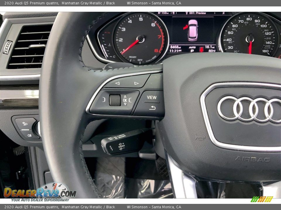 2020 Audi Q5 Premium quattro Steering Wheel Photo #21