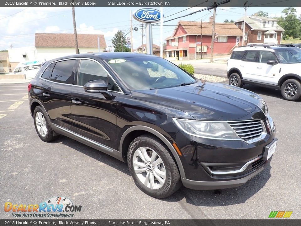 2018 Lincoln MKX Premiere Black Velvet / Ebony Photo #7