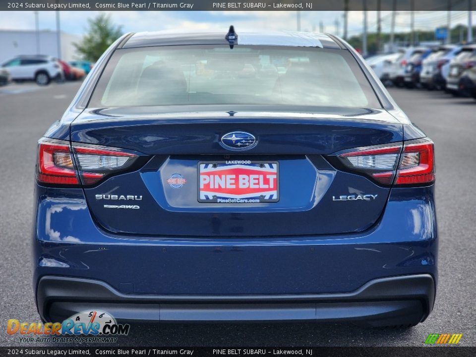 2024 Subaru Legacy Limited Cosmic Blue Pearl / Titanium Gray Photo #5