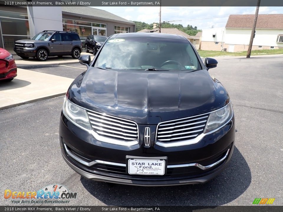 2018 Lincoln MKX Premiere Black Velvet / Ebony Photo #8