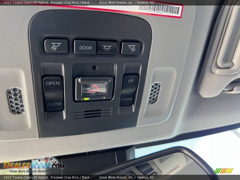 2022 Toyota Camry SE Hybrid Predawn Gray Mica / Black Photo #28