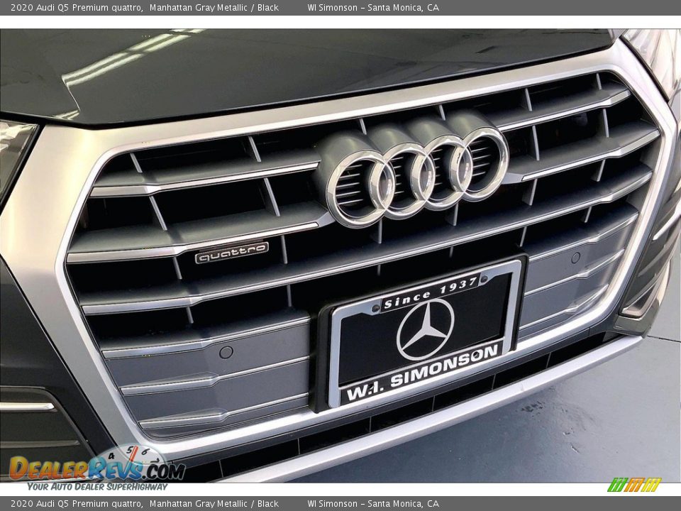 2020 Audi Q5 Premium quattro Manhattan Gray Metallic / Black Photo #29
