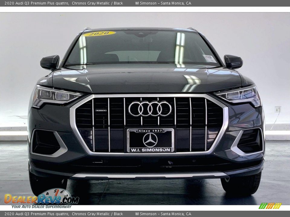 2020 Audi Q3 Premium Plus quattro Chronos Gray Metallic / Black Photo #2