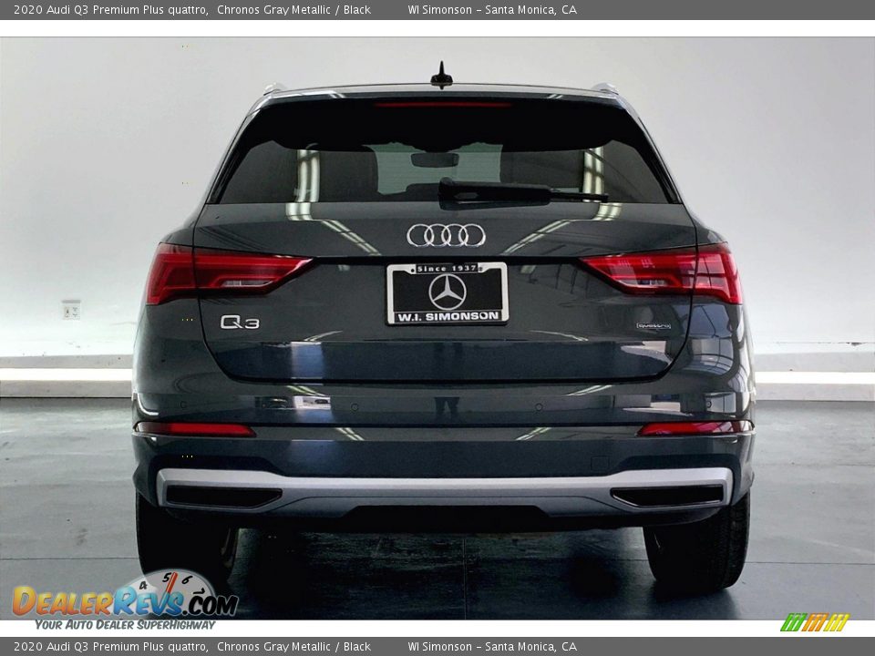 2020 Audi Q3 Premium Plus quattro Chronos Gray Metallic / Black Photo #3