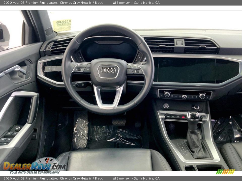 2020 Audi Q3 Premium Plus quattro Chronos Gray Metallic / Black Photo #4