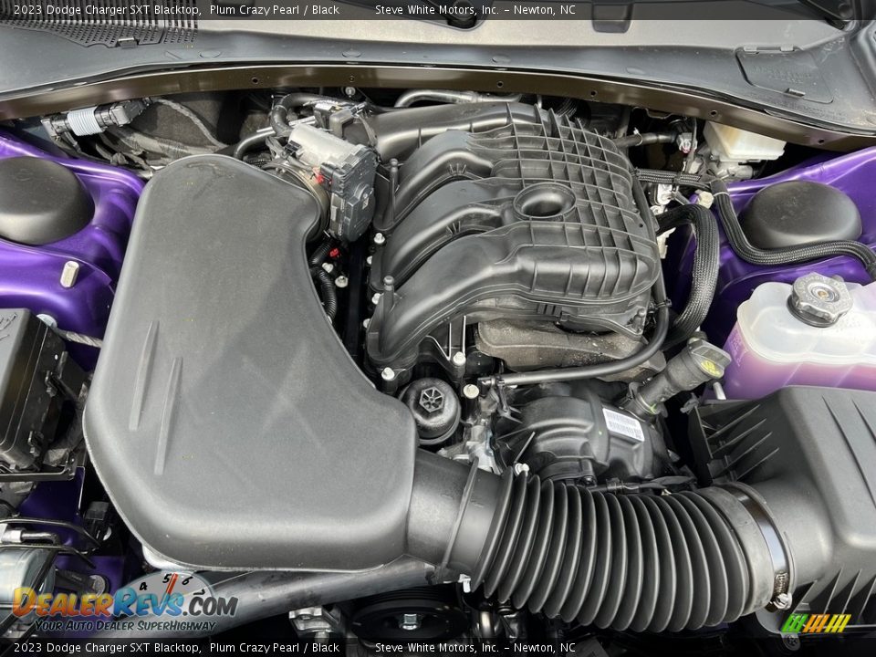 2023 Dodge Charger SXT Blacktop 3.6 Liter DOHC 24-Valve VVT V6 Engine Photo #9