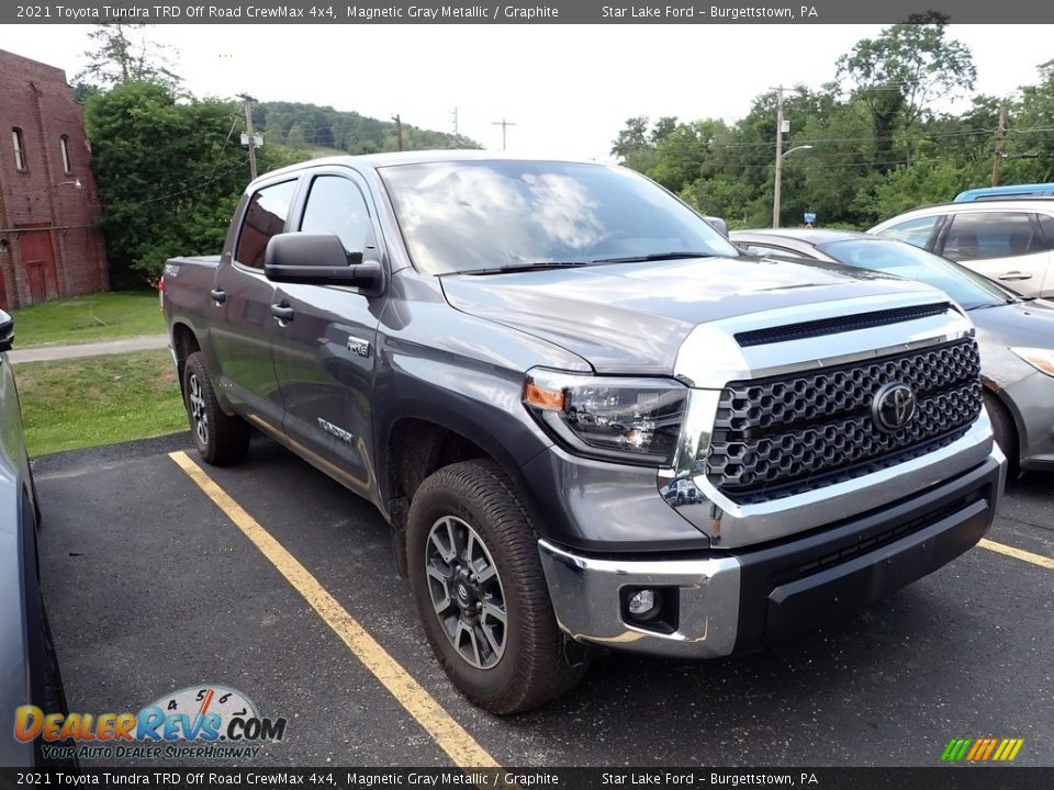 2021 Toyota Tundra TRD Off Road CrewMax 4x4 Magnetic Gray Metallic / Graphite Photo #3