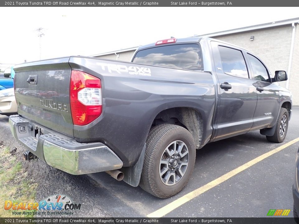 2021 Toyota Tundra TRD Off Road CrewMax 4x4 Magnetic Gray Metallic / Graphite Photo #4
