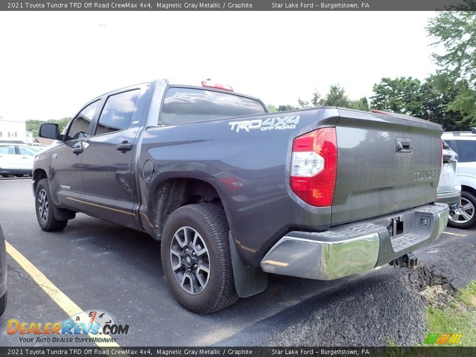 2021 Toyota Tundra TRD Off Road CrewMax 4x4 Magnetic Gray Metallic / Graphite Photo #5