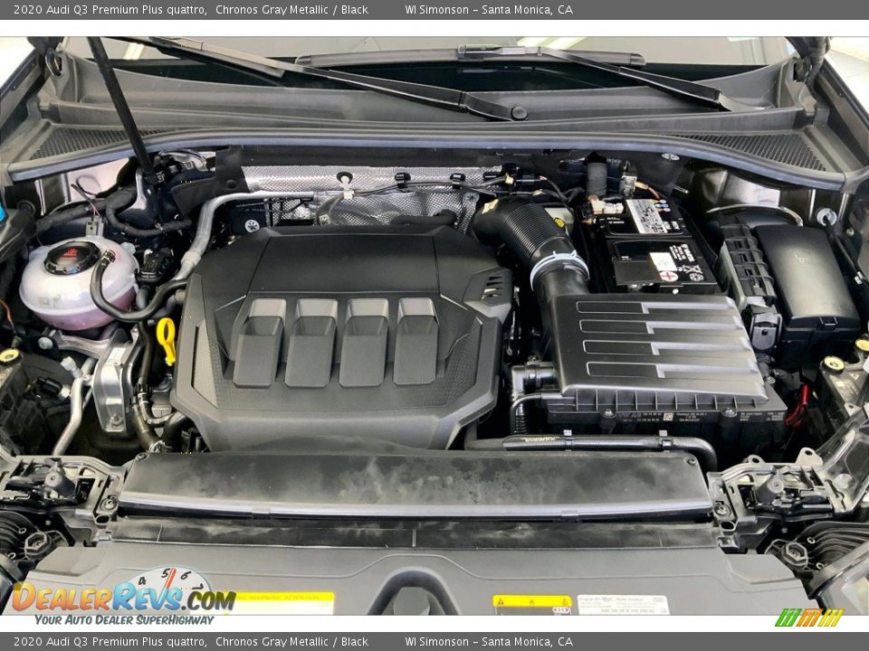 2020 Audi Q3 Premium Plus quattro 2.0 Liter Turbocharged TFSI DOHC 16-Valve VVT 4 Cylinder Engine Photo #9