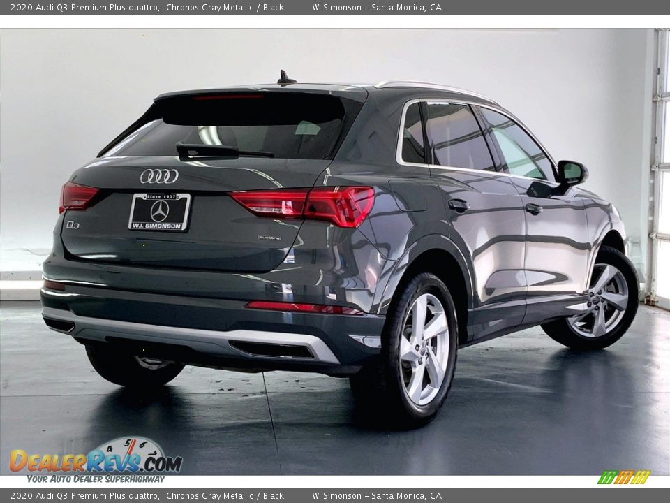2020 Audi Q3 Premium Plus quattro Chronos Gray Metallic / Black Photo #13