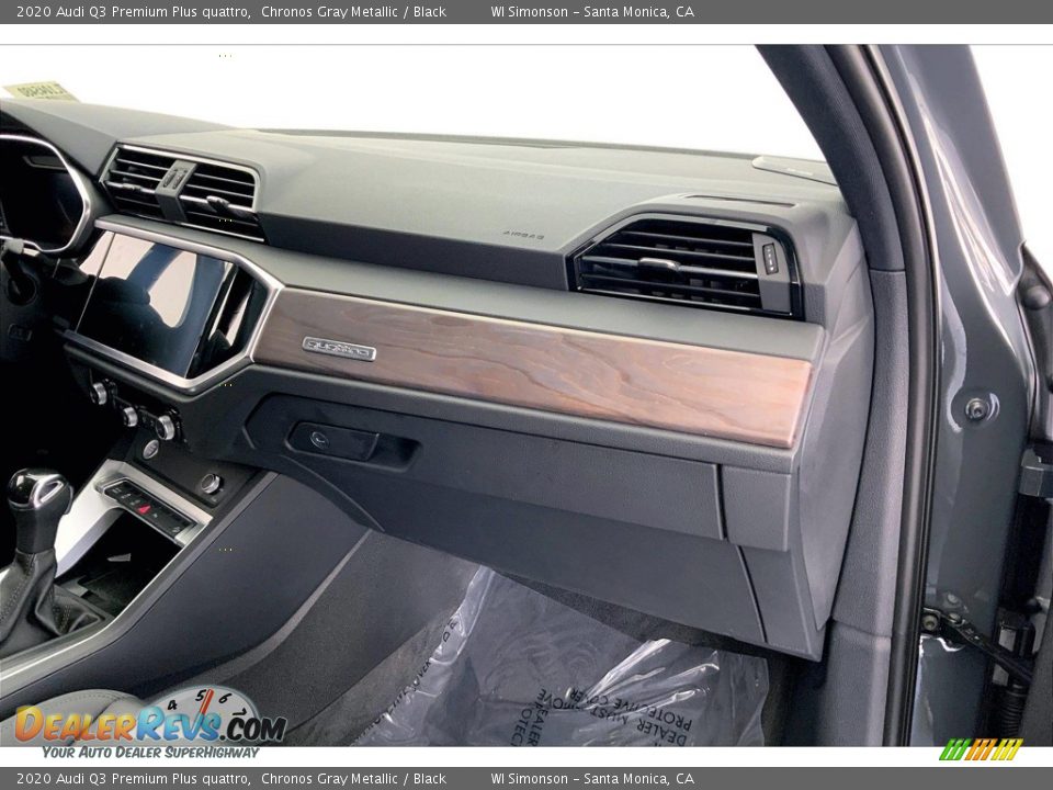 2020 Audi Q3 Premium Plus quattro Chronos Gray Metallic / Black Photo #16
