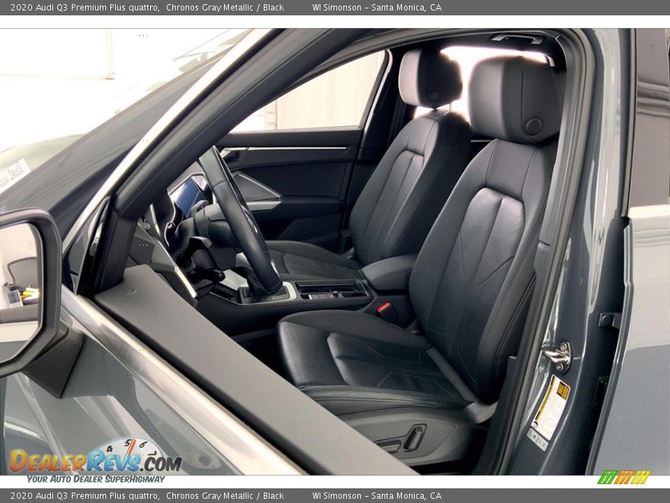 Front Seat of 2020 Audi Q3 Premium Plus quattro Photo #18