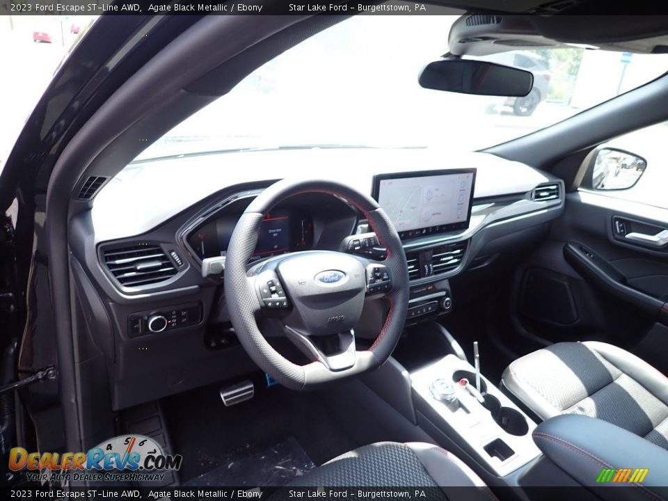 Front Seat of 2023 Ford Escape ST-Line AWD Photo #12
