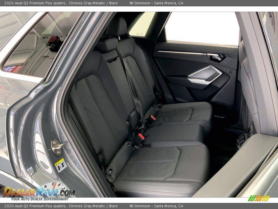 Rear Seat of 2020 Audi Q3 Premium Plus quattro Photo #19